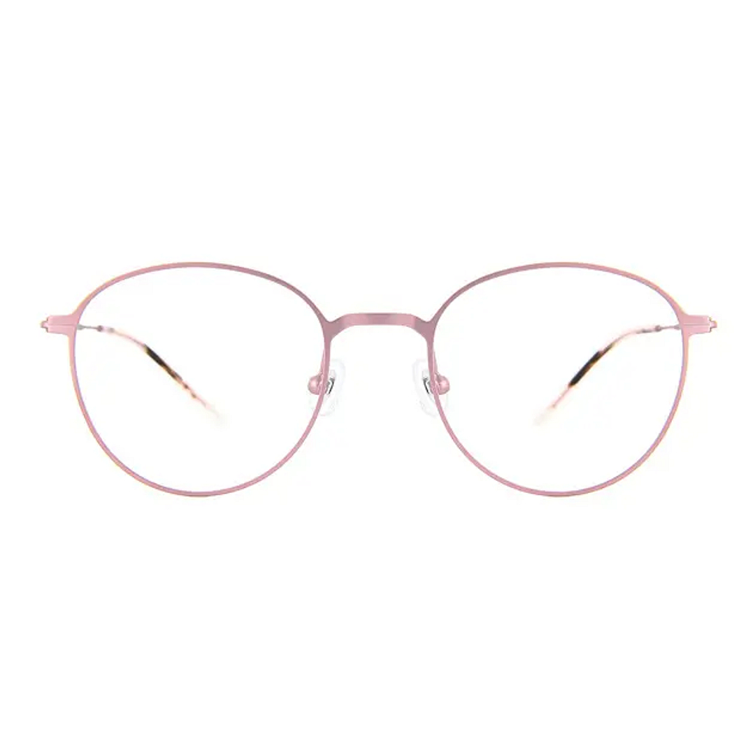 OWNDAYS | AIR Pink Full Rim Round right side